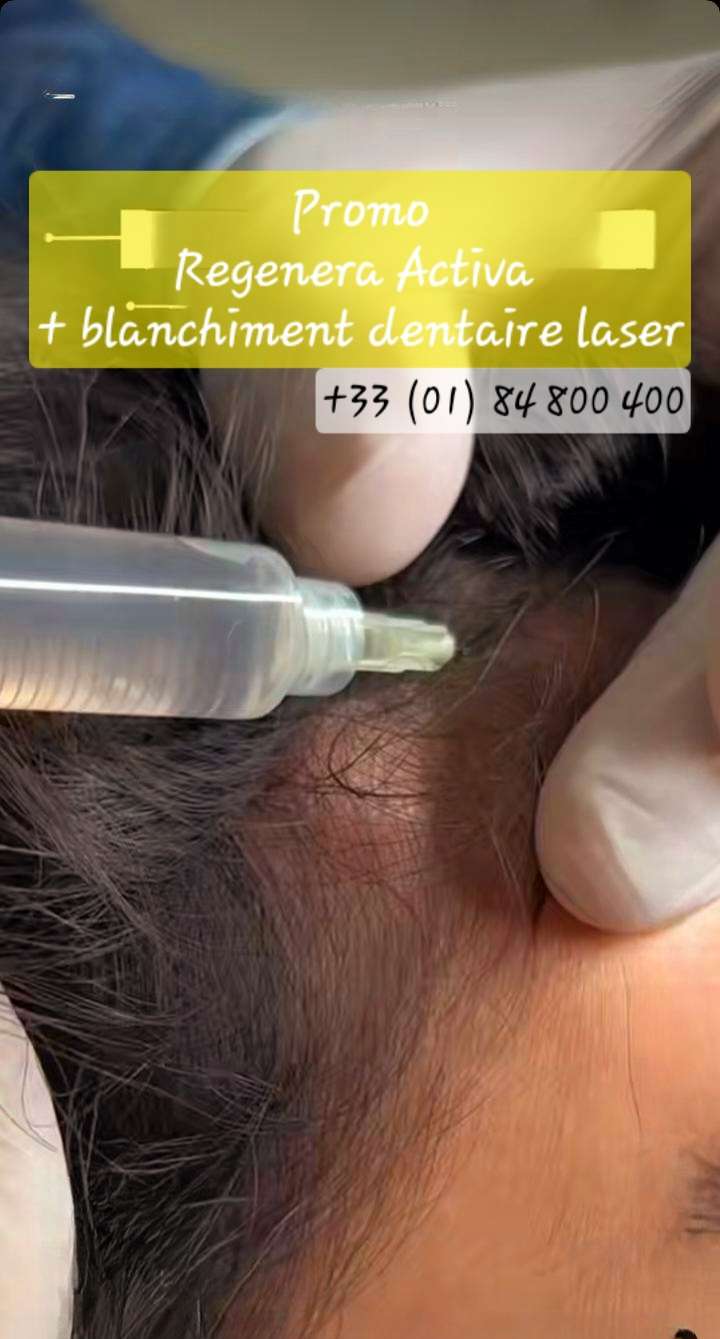 regenera activa + blanchiment dentaire laser
